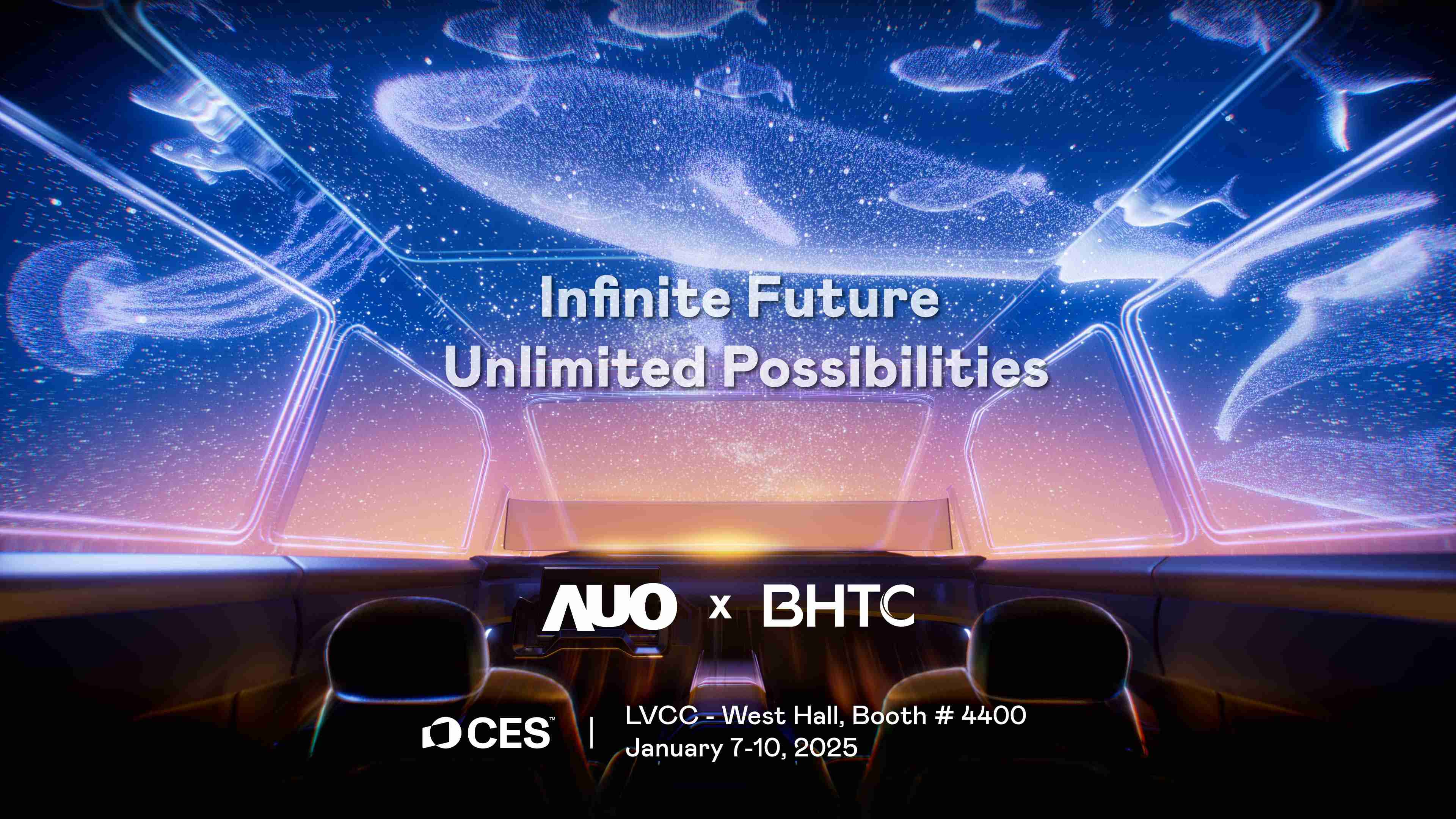 CG电子以Infinite Future, Unlimited Possibilies为主题，，，，联合BHTC于CES 2025扩大规模展出